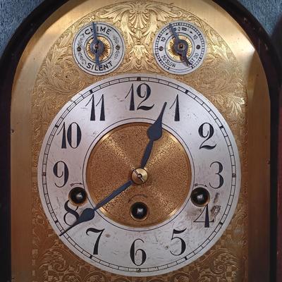 LOT 166: Junghans Antique German Mantel Clock