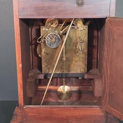 LOT 166: Junghans Antique German Mantel Clock