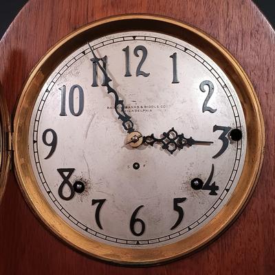 LOT 167: Bailey Banks & Biddle Co. Philadelphia Mantel Clock