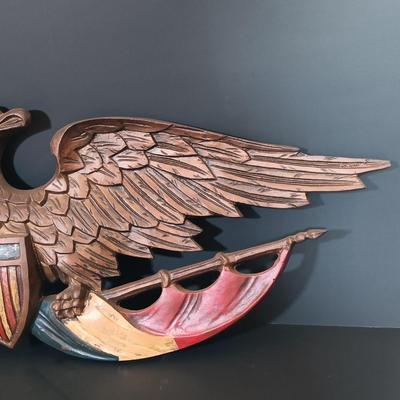 LOT 169: Virginia Metalcrafters Federal Eagle Plaque