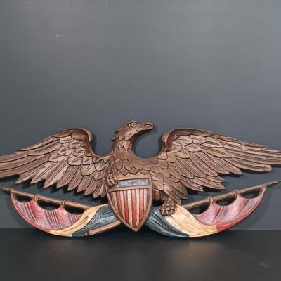 LOT 169: Virginia Metalcrafters Federal Eagle Plaque