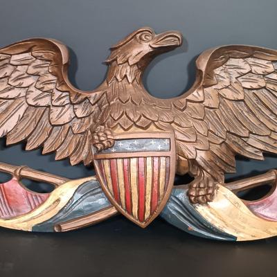 LOT 169: Virginia Metalcrafters Federal Eagle Plaque