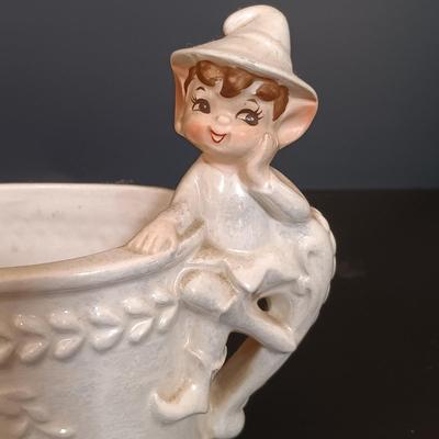 LOT 171: Lustreware Pixie Watering Can, IPC Co Portugal Ceramic Watering Can & More