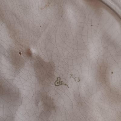 LOT 174: Stangl Pottery 'Water Lily' and 'Fruit' Plates w/ Signed and Numbered Mallony Ceramics Plate &...