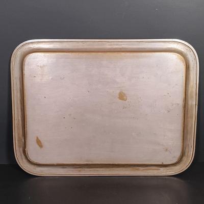 LOT 176: Electrified Brass Ship's Lantern with a Collection of Brass Decor & Lucite Paperweight