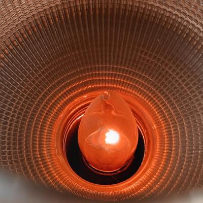 LOT 179: MCM Bronze-Tone Metal Table Lamp