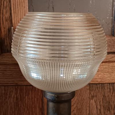 LOT 179: MCM Bronze-Tone Metal Table Lamp