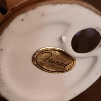 LOT 180: Cardinal Musical Clown Doll, Celluloid and Cloth Clown Doll, Frankel Porcelain Clown & More