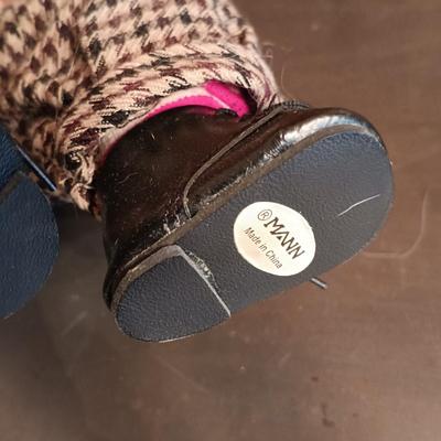 LOT 180: Cardinal Musical Clown Doll, Celluloid and Cloth Clown Doll, Frankel Porcelain Clown & More