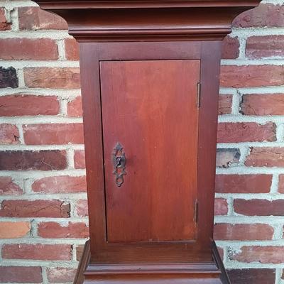 LOT 183: Federal-Style 4ft "Granddaughter" Clock