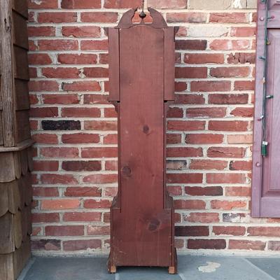 LOT 183: Federal-Style 4ft "Granddaughter" Clock
