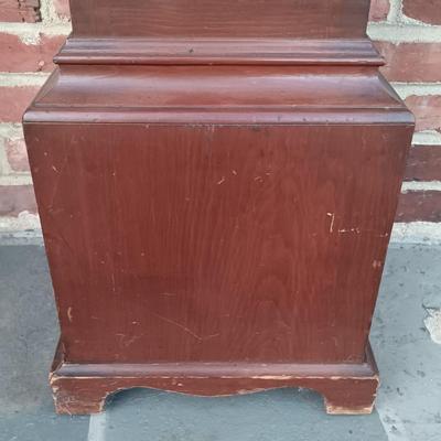 LOT 183: Federal-Style 4ft "Granddaughter" Clock