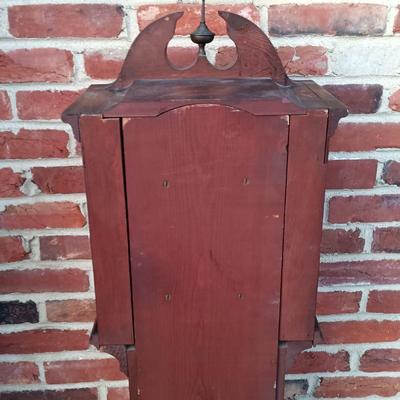 LOT 183: Federal-Style 4ft "Granddaughter" Clock