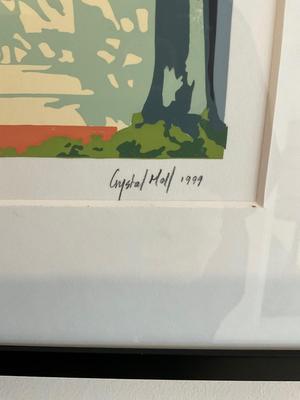 H1157 Signed & Numbered Crystal Moll Print
