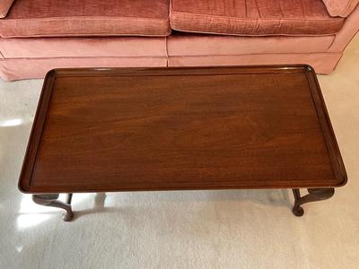 SR1159 Vintage Mahogany Kittinger Coffee Table