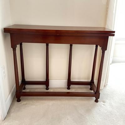 SR1164 Vintage Kittinger Colonial Williamsburg QueenAnne Style Flip Top Table
