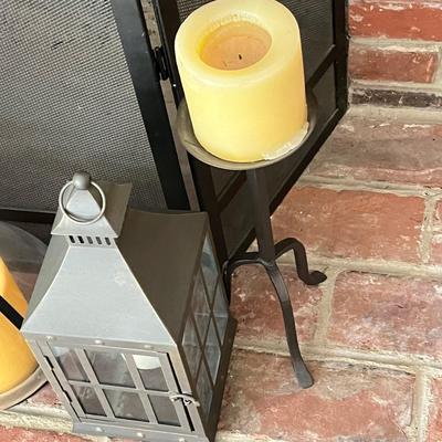 LOT 67F: Home Decor - Lanterns, Candles