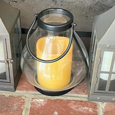LOT 67F: Home Decor - Lanterns, Candles