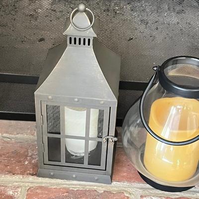 LOT 67F: Home Decor - Lanterns, Candles