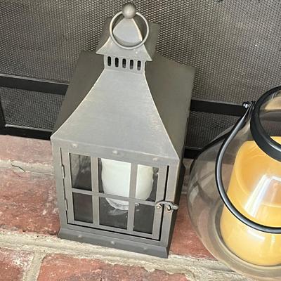 LOT 67F: Home Decor - Lanterns, Candles