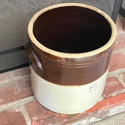 LOT 68F: Vintage Stoneware Crock