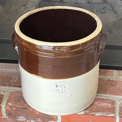 LOT 68F: Vintage Stoneware Crock