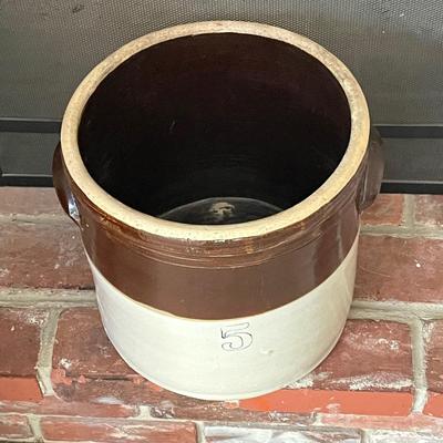 LOT 68F: Vintage Stoneware Crock