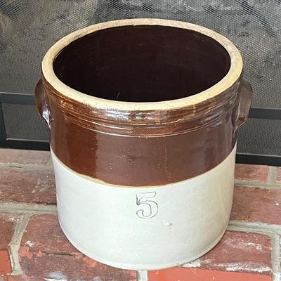 LOT 68F: Vintage Stoneware Crock