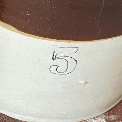 LOT 68F: Vintage Stoneware Crock