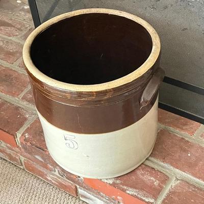 LOT 68F: Vintage Stoneware Crock