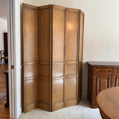 DR1170 Vintage Floral/ Bird 5 Section Room Divider