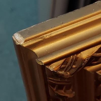 Wooden Framed Mirror (LR-MG)