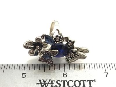 Large Glass Statement Ring