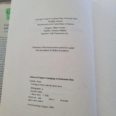 Poetry and Short Story Books (LR-EL)