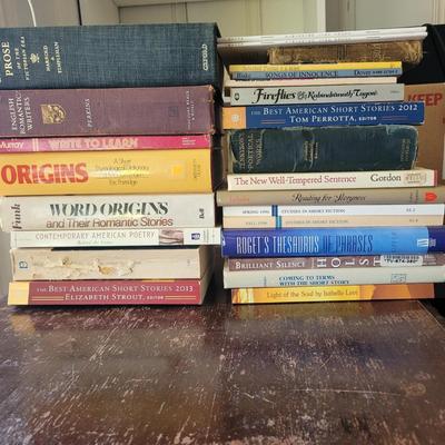 Poetry and Short Story Books (LR-EL)