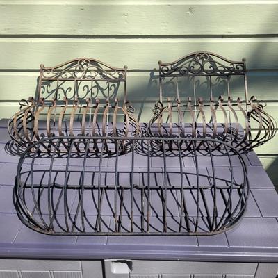 Three Hanging Metal Planters (Y-EL)