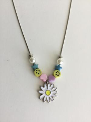 Beautiful colorful fashion necklace