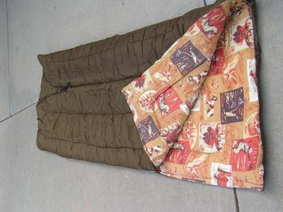 Matching pair (two) full size 3 season adult sleeping bags