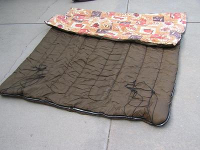 Matching pair (two) full size 3 season adult sleeping bags