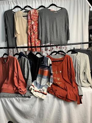 Lot E 345 Women’s Plus Size Lane Bryant J.Crew Lot (XL/18)