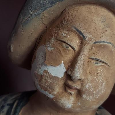 Tang Lady Clay Sculpture (L-KD)