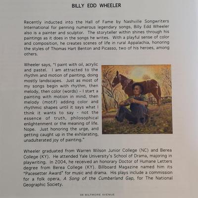 ‘Distant Thunder’ By Billy Edd Wheeler - Signed (H-RG)