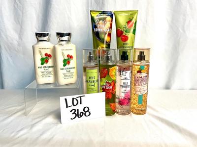 Lot M 368 BATH & BODY WORKS Summertime Lot