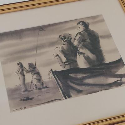 Pair of Framed Paintings by Douglas Duncalfe (GB1-MG)