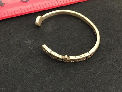 Lucky Brand Blue Stone Capricorn Bangle