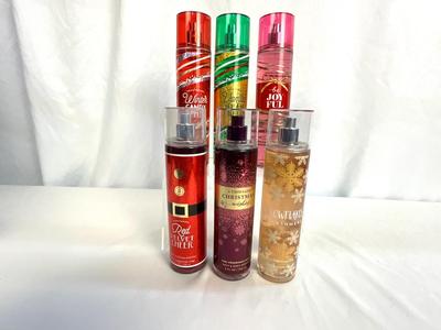 Lot M 372 BATH & BODY WORKS Snowflakes and Holidays Lot