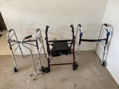 LOT 266L: Walkers / Ambulatory Equipment: NWT Drive, Guardian & More