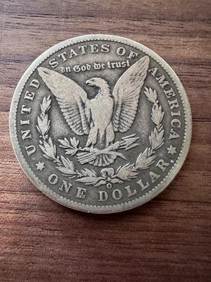 Morgan Silver Dollars (Lot of 2) 1889 1890