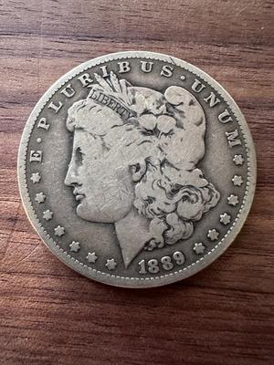 Morgan Silver Dollars (Lot of 2) 1889 1890
