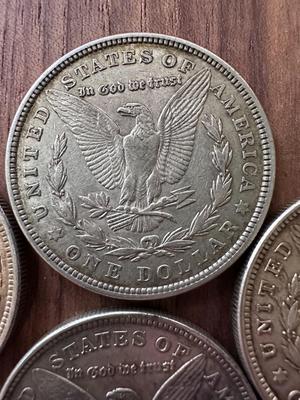 Morgan Silver Dollars (Lot of 7) 1921